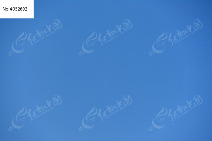 蓝色的天空高清图片下载_红动网