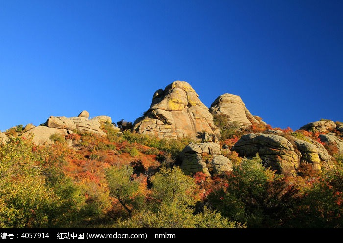 赤峰曼陀山秋季地理风光高清图片下载_红动中国