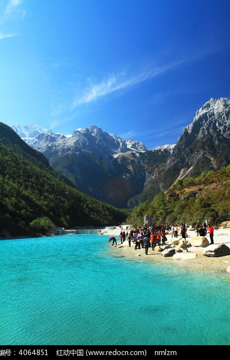 原创摄影图 自然风景 江河湖泊 蓝月谷旅游区风光  请您分享: 素材