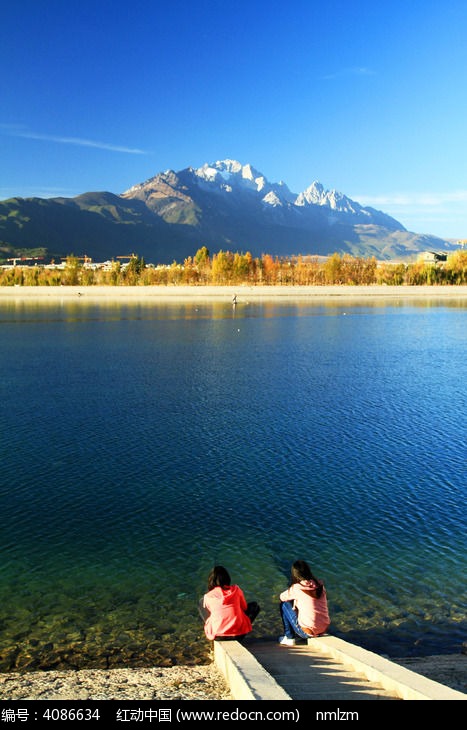 丽江清溪水库风景