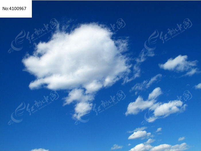 碧空白云图片,高清大图_天空云彩素材