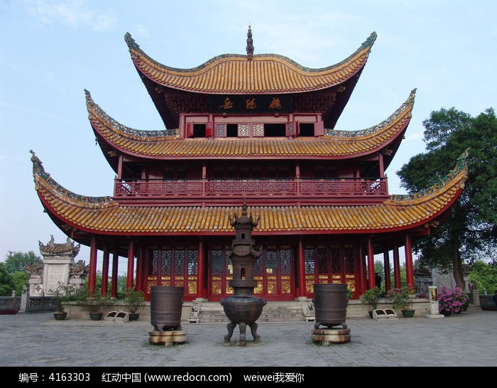 原创摄影图 建筑摄影 名胜古迹 长沙 岳阳楼  请您分享: 素材描述:红