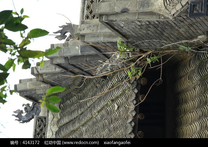 青砖黛瓦的清朝建筑图片,高清大图_名胜古迹素