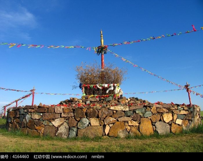 原创摄影图 自然风景 草原风光 草原敖包