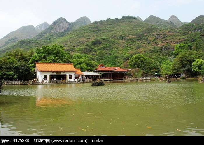 贵州安顺天星湖风光