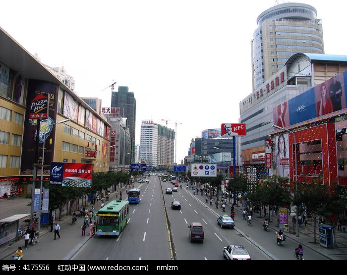呼和浩特街景交通高清图片下载_红动中国
