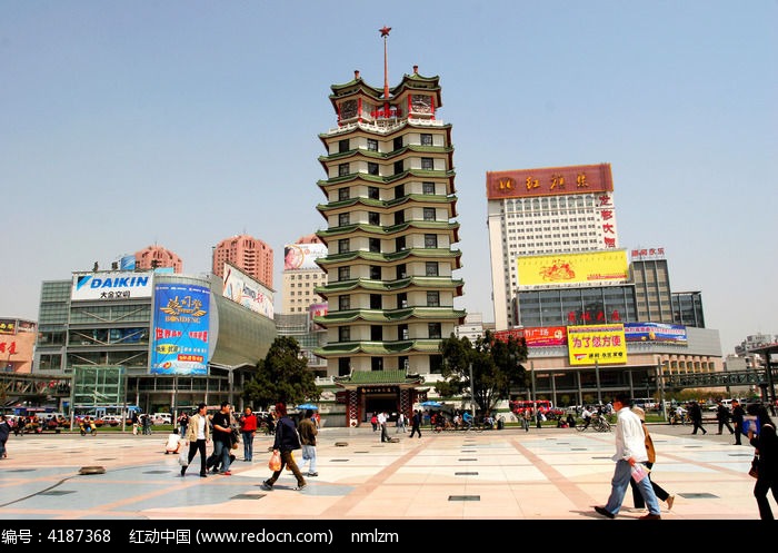 郑州二七广场图片,高清大图_城市风光素材