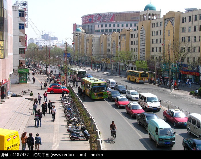 郑州人民南路街景