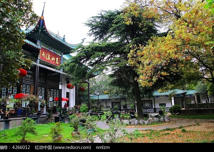 武汉古琴台庭院