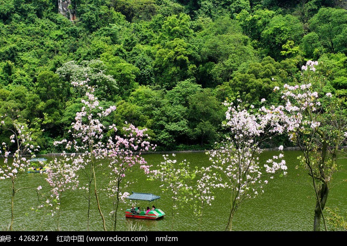 柳州龙潭春天美景