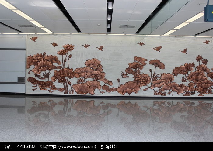 雕刻壁画