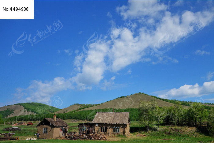 乡村农家风景