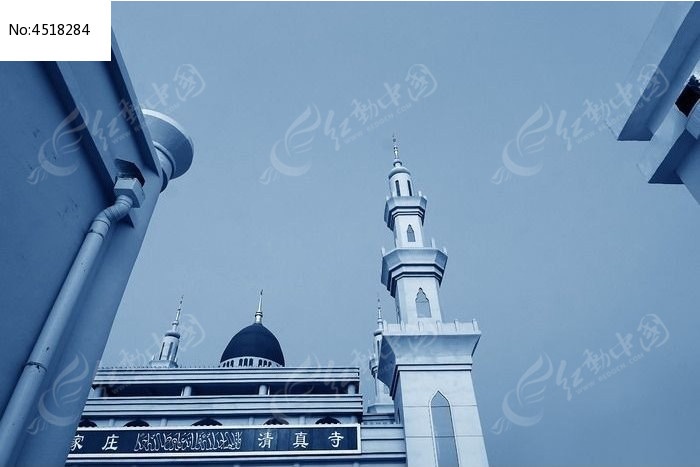 伊斯兰教清真寺建筑塔楼