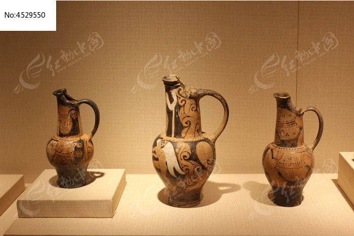 古代宽耳式陶器高清图片下载_红动中国
