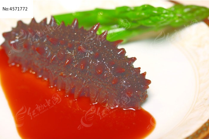 鲍汁扣辽参图片,高清大图_中国菜系素材