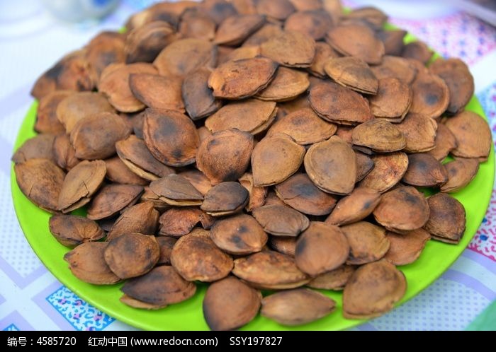 太行山杏仁图片,高清大图_餐饮美食素材