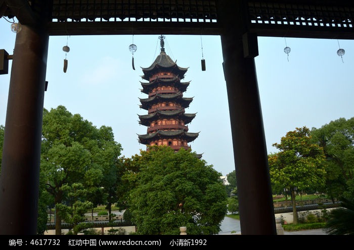 盘门景区塔图片_图片_红动手机版