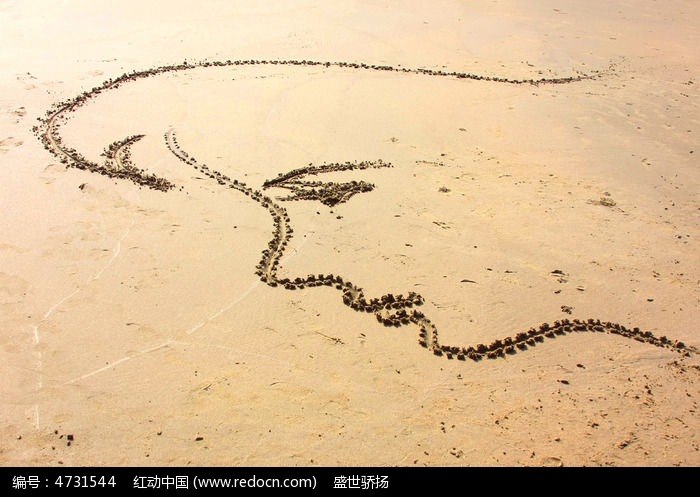 沙滩画图片,高清大图_海洋沙滩素材