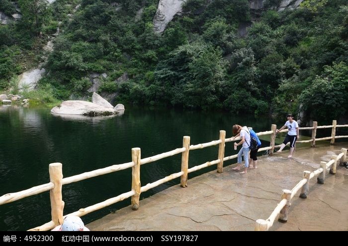 保定涞源十瀑峡风景