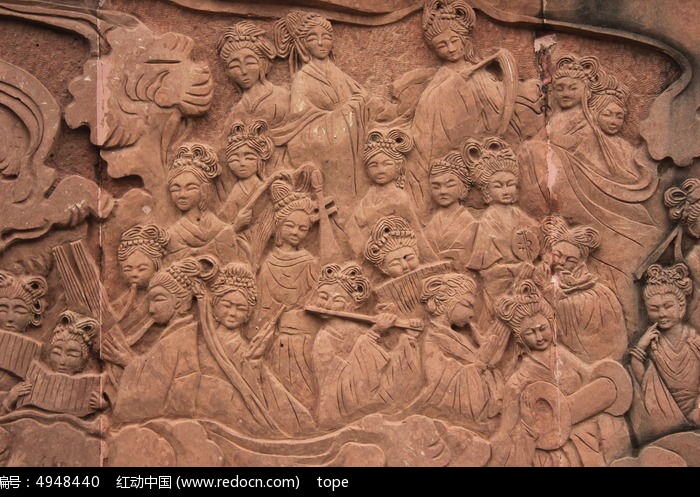 古代人物雕刻图