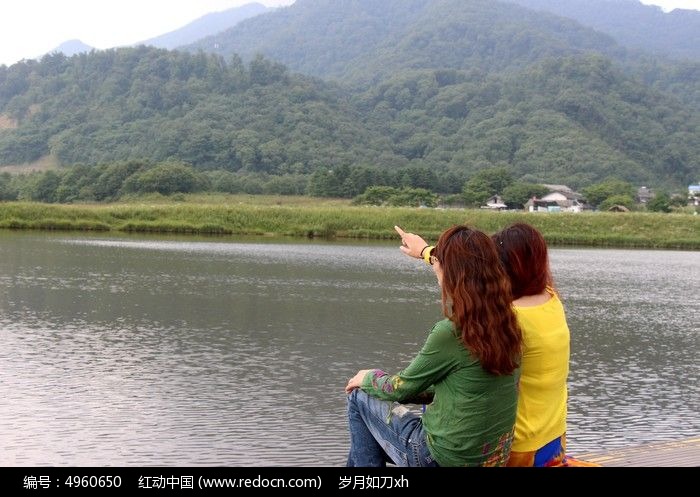 女人与景