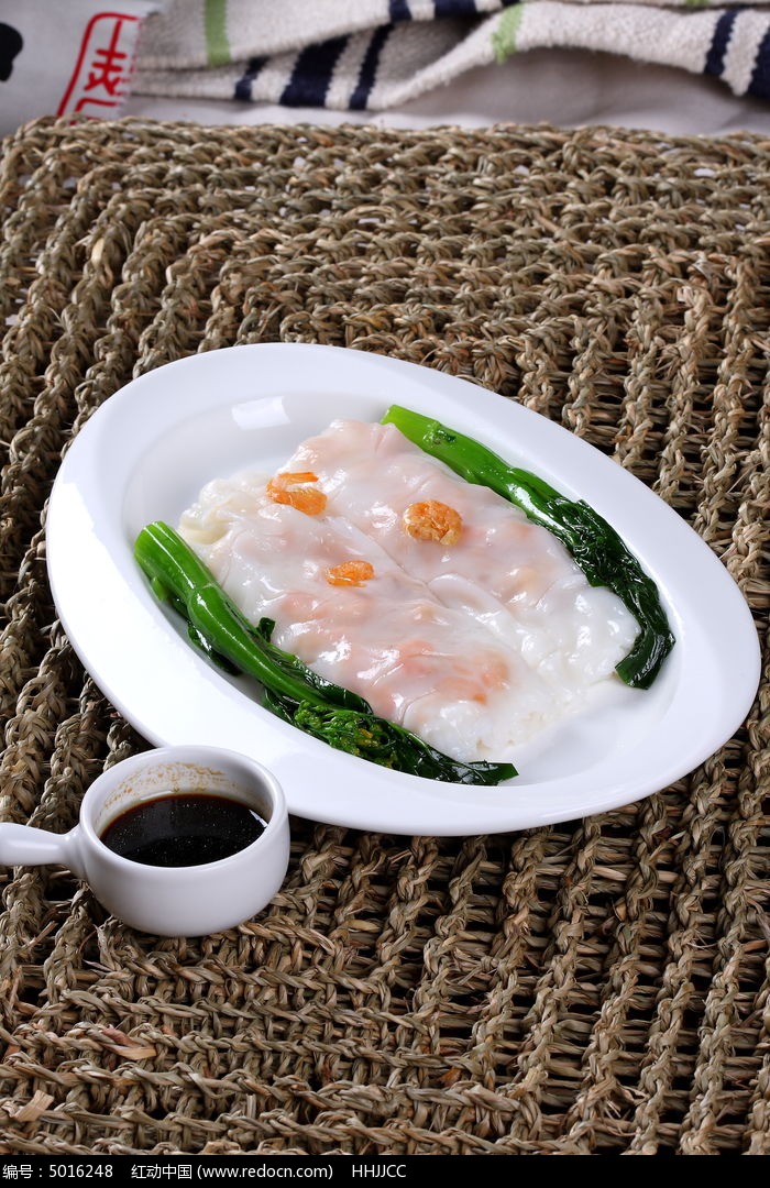 海胆鲜虾肠粉图片,高清大图_中国菜系素材