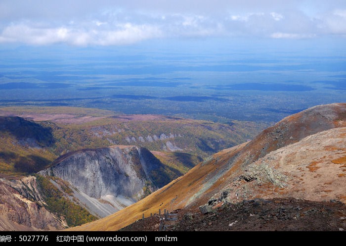 长白山顶峰火山地理高清图片下载_红动网