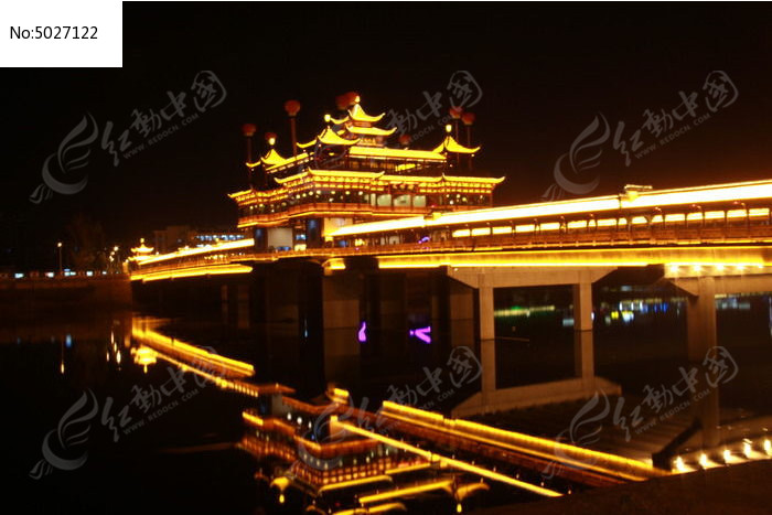 夜景文峰桥