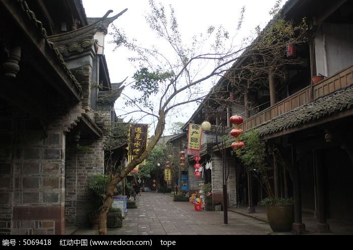 复古的街道图片