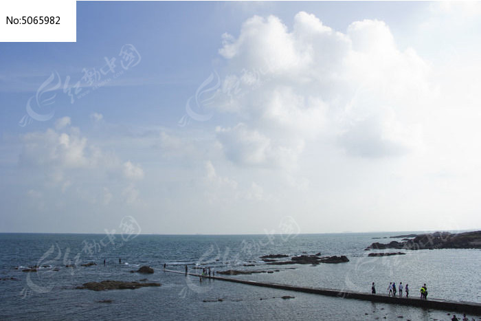 青岛大海美景