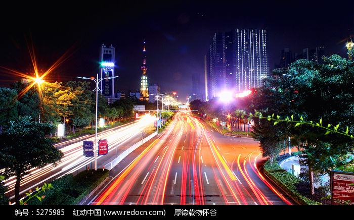 佛山季华路夜景