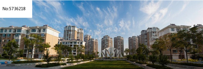 小区全景接片