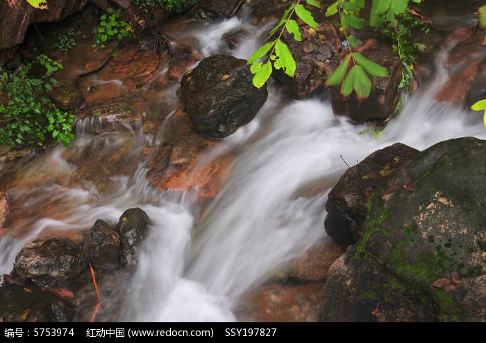 山谷泉水