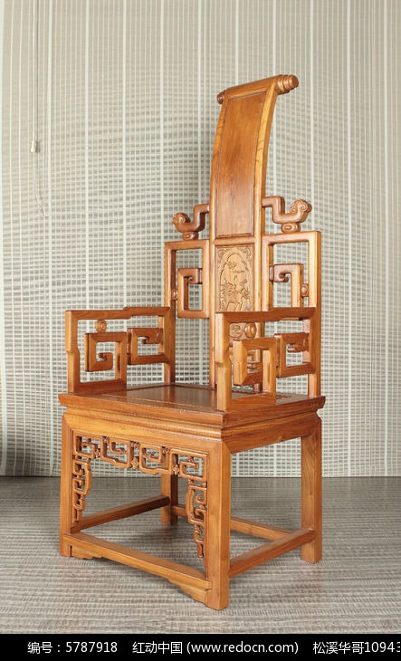 唐木麒麟雕椅子