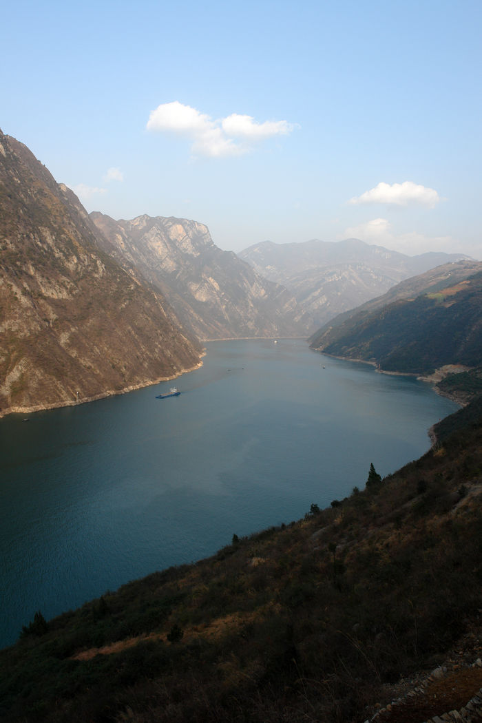 巫峡 风光 长江 三峡 河流 三峡水库 175米 试验性 蓄水 峡谷 三峡库