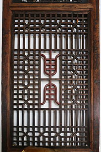 木雕传统中式窗户