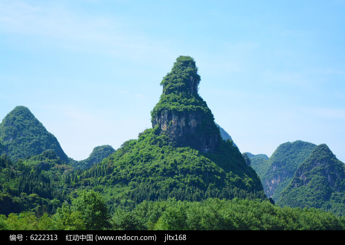 桂林奇山高清图片下载_红动网