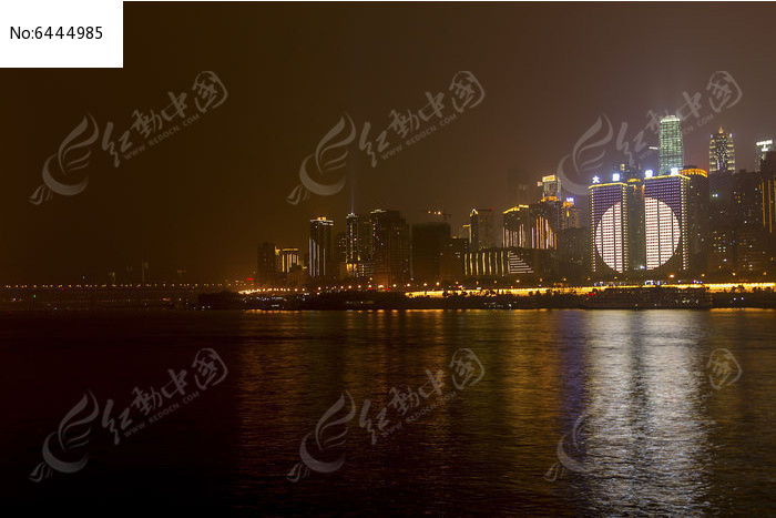 重庆长滨路夜景