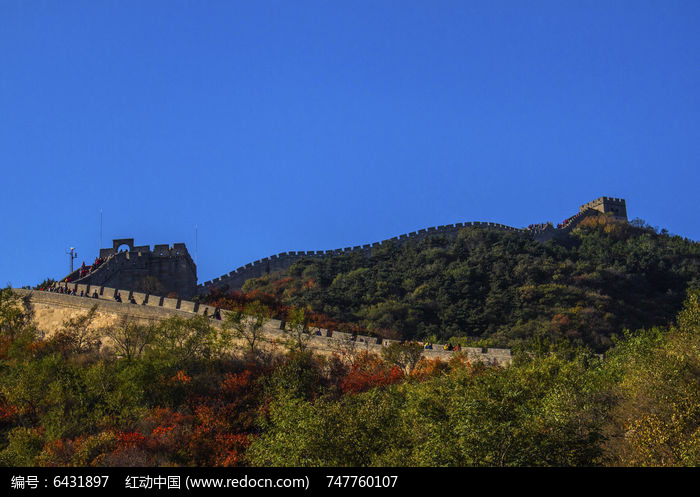 两个烽火台长城