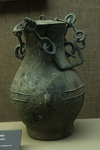 汉代青铜大壶