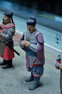古代官员雕塑兵部侍郎