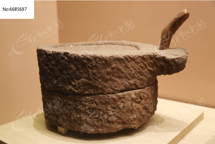 石器手推磨