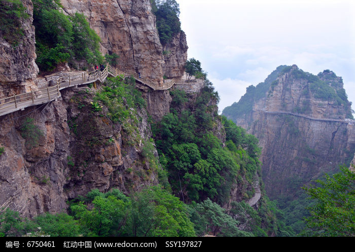 河北太行山涞源段风景