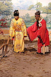 明代皇帝妃子蜡像图片,高清大图_民间收藏素材