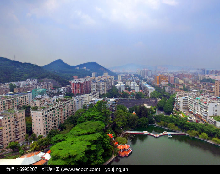 厦门湖里区航拍全景