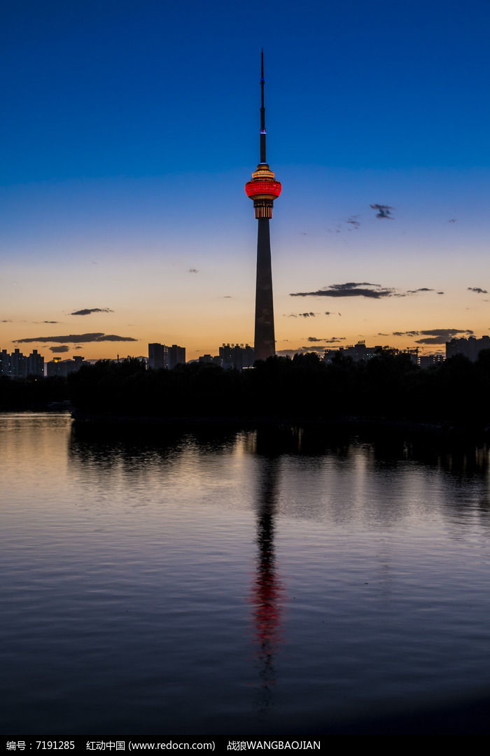 中央电视塔夜景