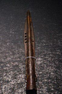 战国时期手心纹虎纹铜矛