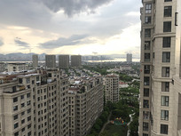 住宅小区远景图