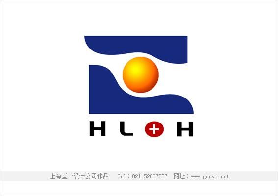 形象鮮明突出的洛陽正骨醫院院徽設計,醫院logo設計獨具個性,洛陽醫院