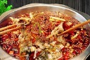 辣味鱼头美食海报